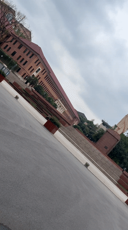 Mao statue filmed in Yuzhong District square
