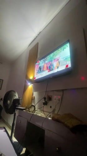Television programming captured in Lokoja room during morning hours