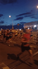 Evening marathon draws large crowd to Wrocław streets