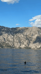 Lazy summer afternoon on the Bay of Kotor