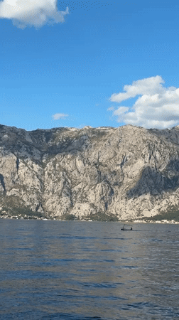 Lazy summer afternoon on the Bay of Kotor