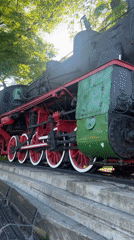 Train activity documented at Stara Zagora Railway Station