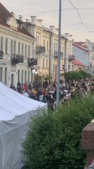 Traditional culture festival draws crowds to historic Hrodna streets