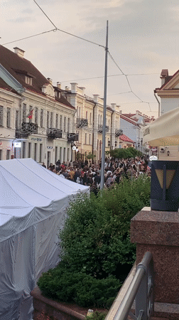 Traditional culture festival draws crowds to historic Hrodna streets