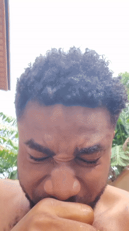 Man seen crying near child in Obosi, Nigeria