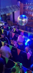 Morning social gathering captured at Arica nightclub venue