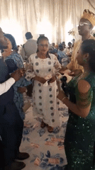Traditional wedding celebration with music and dancing in Kubwa, Nigeria