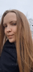 Light snow falls in Chaikovsky, Russia during late April