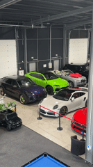 Luxury car collection documented in Plovdiv showroom