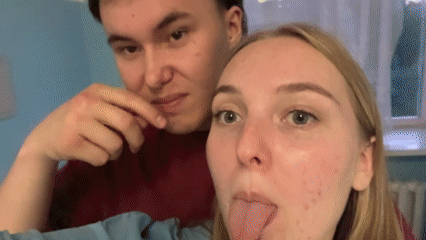 Young couple recorded in multiple videos across Perm locations
