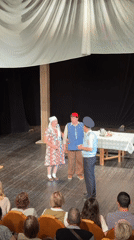 Traditional stage performance captured in Kazan, Russia
