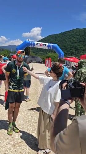 Running event concludes with medals and interviews in Yashtkhwa