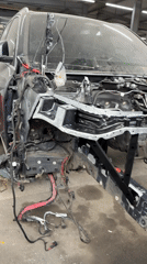 Car repair work documented in Burgas auto shop