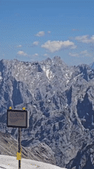 Alpine dining and mountain views captured near Garmisch-Partenkirchen