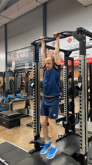 Routine workout session documented at Chaikovsky gym