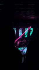 Nightclub scene with DJ, dancers captured in Karlovo, Bulgaria