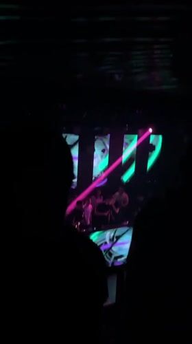 Nightclub scene with DJ, dancers captured in Karlovo, Bulgaria