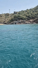 Morning boating activity captured off Alanya's Mediterranean coast
