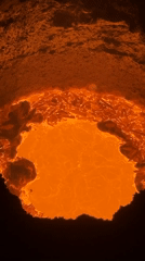Industrial furnace operation documented in Homyel, Belarus