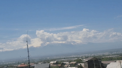 Mixed visual memories captured across Yerevan morning span