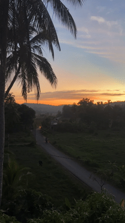 Sunrise captured across rural Sri Lankan landscapes