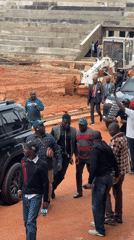 Stadium construction underway in Jos, Nigeria