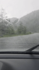 Heavy rain hits Taran, Bulgaria during morning commute