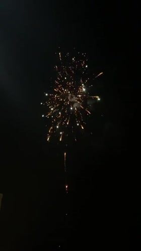 Fireworks Display Lights Up Night Sky in Radilovo, Bulgaria