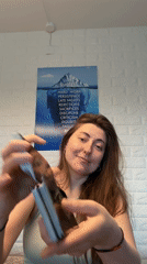 Tarot reader draws Tower card in daily reading session
