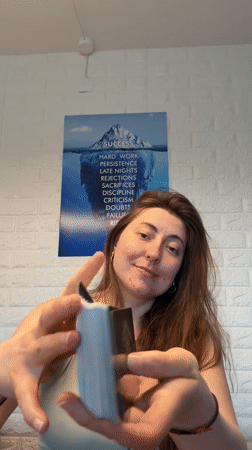 Tarot reader draws Tower card in daily reading session