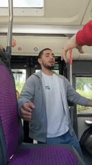 Routine bus passengers observed during morning commute in Strasbourg
