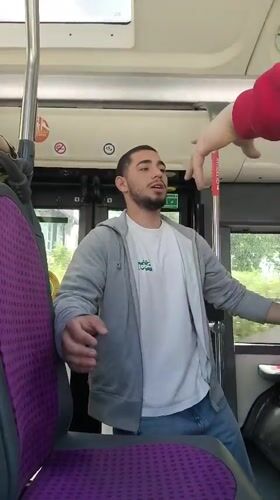 Routine bus passengers observed during morning commute in Strasbourg