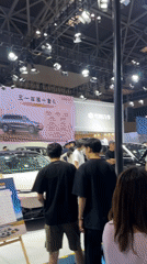 Auto exhibition showcases electric vehicles in Liangjiang, China