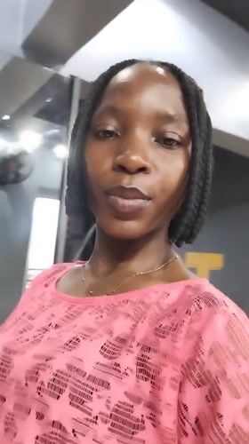 Gym selfie session in Uselu, Nigeria