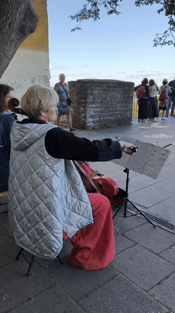 Summer morning through Tallinn Old Town's streets and sounds