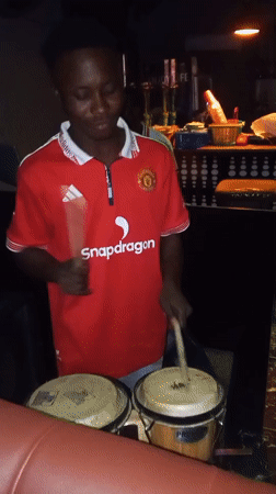 Pool tables and live drumming at a Lokoja night spot