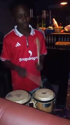Pool tables and live drumming at a Lokoja night spot