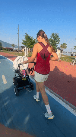 Morning outdoor activity observed in Fethiye, Turkey