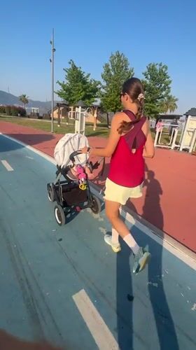 Morning outdoor activity observed in Fethiye, Turkey