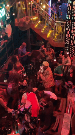 Live music performance draws crowds to Obosi nightclub