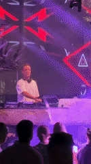Nightclub party with DJ performance captured in Baan Lamai