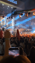 Outdoor concert draws large crowd in Tashkent