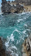 Clear turquoise waters captured along Montenegro's rocky coastline