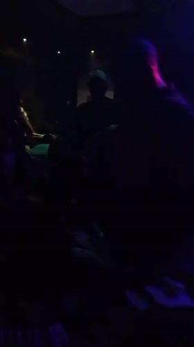 Nightlife activity captured at Lokoja venue with colored lighting