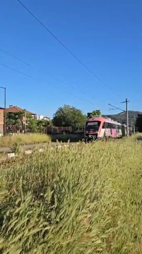 Afternoon scenes documented around Blagoevgrad, Bulgaria