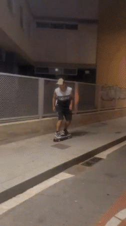 Late night street scenes captured across Barcelona