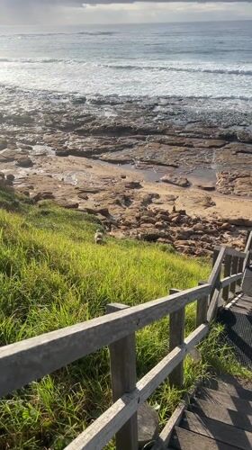 Coastal scenic views documented in Bulli, Australia