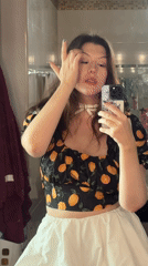 Getting ready at home, outfit checks in a Thai residence