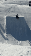 Skier executes successful backflip trick jump in Villard-Reculas