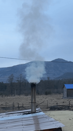 Rural scenes documented in remote Russian town Tyulyuk